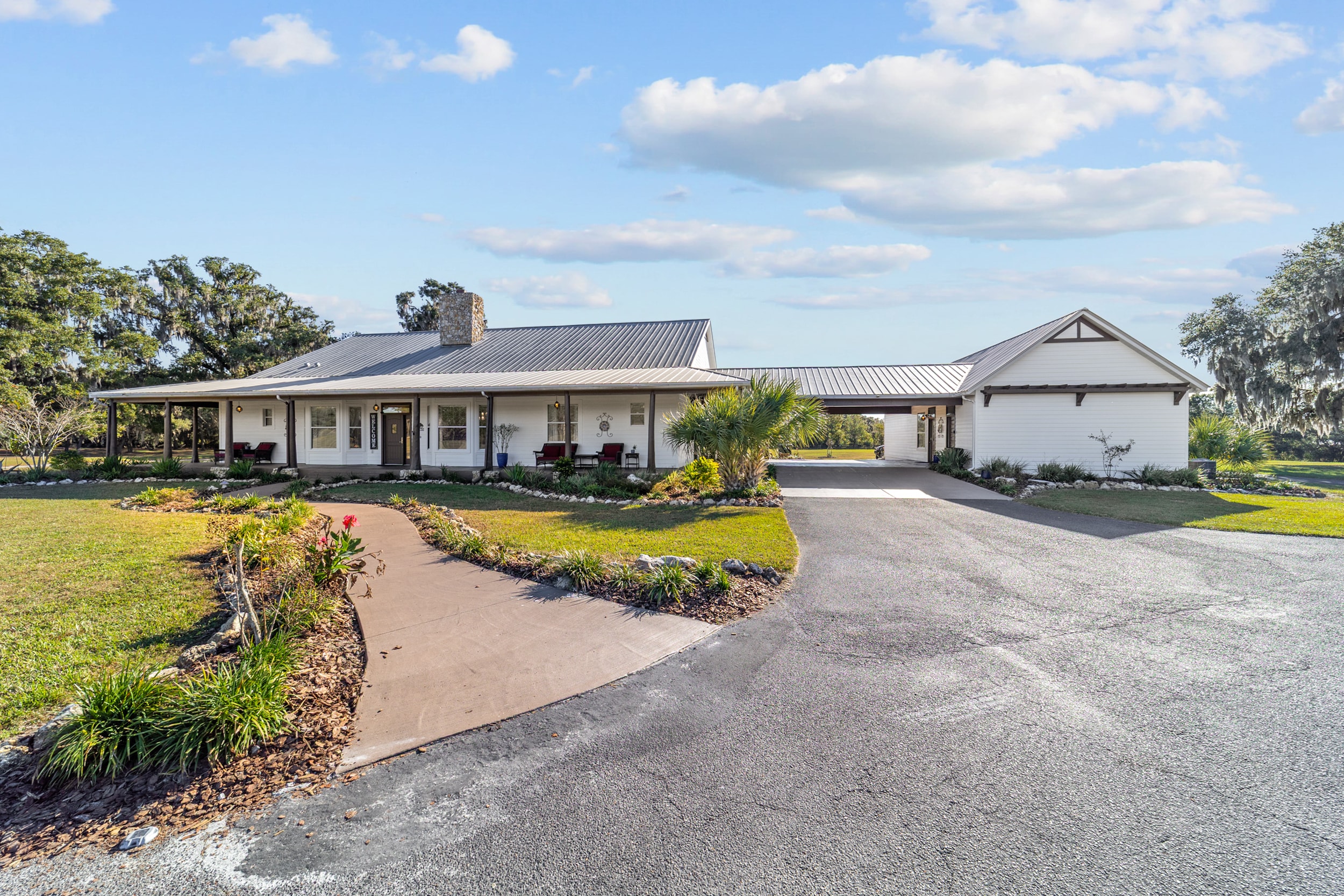 The Lazy Acre Ranch Estates — front entrance